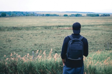 Logotrade promotional giveaway picture of: Swiss Peak Brooke AWARE™ RPET daily 15.6" laptop backpack