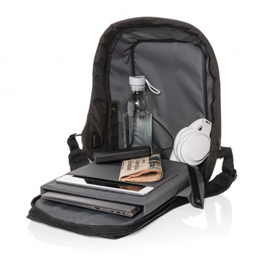 Logotrade promotional giveaways photo of: Swiss Peak AWARE™ anti-theft 15.6" laptop backpack