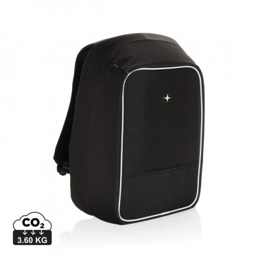 Logo trade promotional giveaways image of: Swiss Peak AWARE™ anti-theft 15.6" laptop backpack