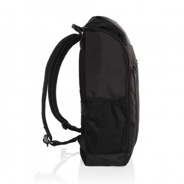 Logotrade advertising products photo of: Swiss Peak AWARE™ easy access 15.6'' laptop backpack