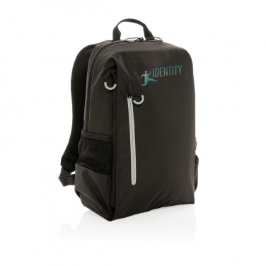 Logo trade promotional item photo of: Impact AWARE™ Lima 15.6' RFID laptop backpack