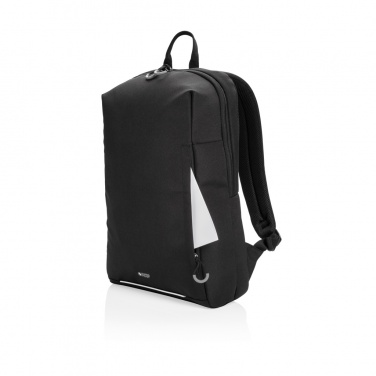 Logotrade promotional items photo of: Swiss Peak AWARE™ RFID and USB A laptop backpack