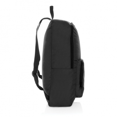 Logo trade promotional giveaway photo of: Dillon AWARE™ RPET foldable classic backpack