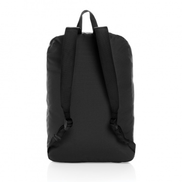 Logotrade promotional merchandise image of: Dillon AWARE™ RPET foldable classic backpack