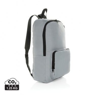 Logotrade promotional giveaways photo of: Dillon AWARE™ RPET foldable classic backpack