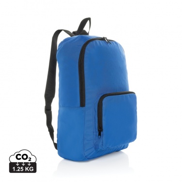 Logotrade promotional products photo of: Dillon AWARE™ RPET foldable classic backpack