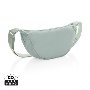 Logo trade promotional giveaways picture of: Crescent AWARE™ RPET half moon sling bag