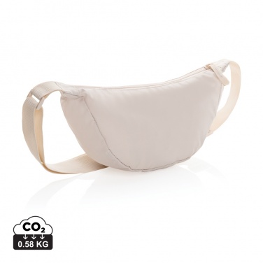 Logotrade promotional giveaway picture of: Crescent AWARE™ RPET half moon sling bag