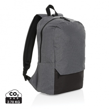 Logo trade promotional giveaway photo of: Kazu AWARE™ RPET basic 15.6 inch laptop backpack
