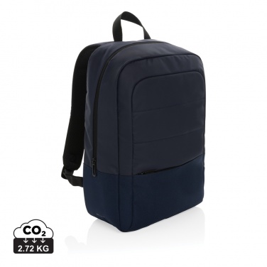 Logo trade promotional products image of: Armond AWARE™ RPET 15.6 inch standard laptop backpack