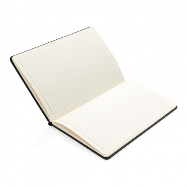 Logo trade business gifts image of: A5 Deluxe notebook with smart pockets