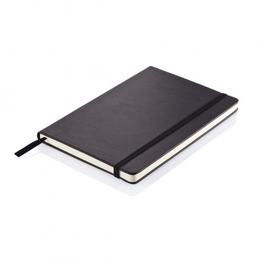 Logotrade promotional item picture of: Deluxe hardcover PU A5 notebook
