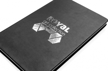 Logotrade promotional merchandise image of: Deluxe hardcover PU A5 notebook