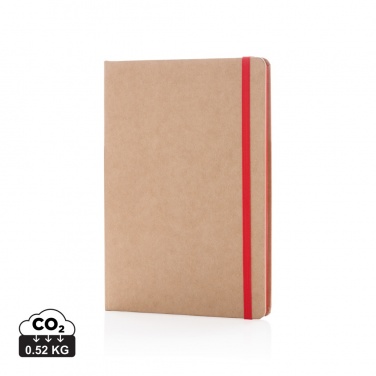 Logo trade corporate gift photo of: A5 kraft notebook