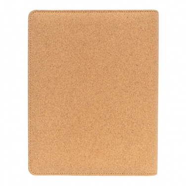 Logotrade promotional products photo of: Deluxe cork portfolio A5 with pen