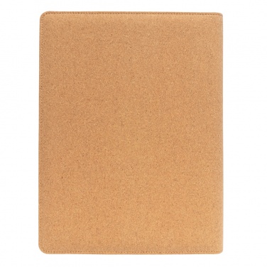 Logotrade business gift image of: Deluxe cork portfolio A4 with pen