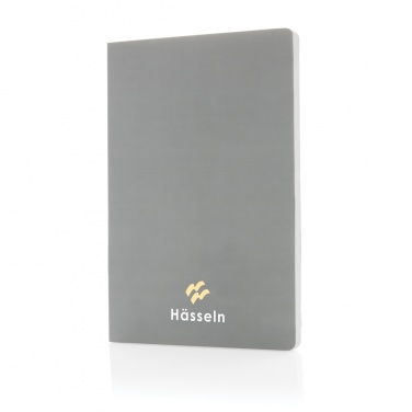 Logo trade promotional items image of: Impact softcover stone paper notebook A5