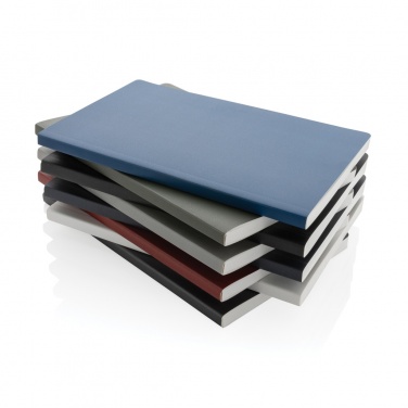 Logo trade advertising products picture of: Impact softcover stone paper notebook A5