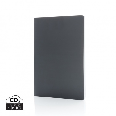 Logo trade corporate gifts image of: Impact softcover stone paper notebook A5