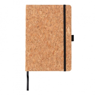 Logotrade promotional item image of: Cork hardcover notebook A5