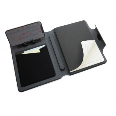 Logotrade advertising products photo of: Artic Magnetic 10W wireless charging A5 notebook
