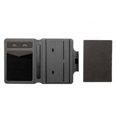 Logotrade promotional product picture of: Artic Magnetic 10W wireless charging A5 notebook