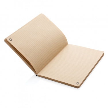 Logotrade promotional merchandise picture of: A5 cork & kraft notebook