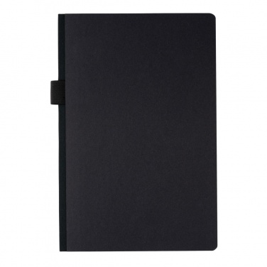 Logo trade promotional giveaway photo of: A5 deluxe kraft hardcover notebook