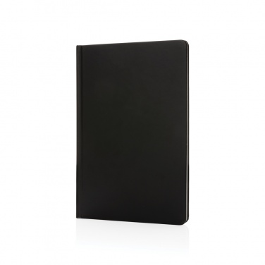 Logo trade promotional giveaways picture of: A5 Impact stone paper hardcover notebook