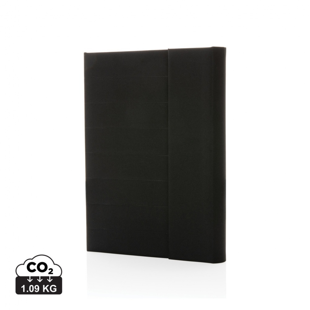 Logotrade promotional item image of: Impact Aware™ A5 notebook with magnetic closure