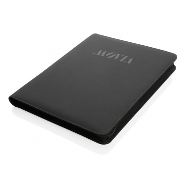 Logo trade promotional giveaways picture of: Impact Aware™ deluxe 300D tech portfolio with zipper