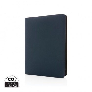 Logotrade business gift image of: Impact Aware™ deluxe 300D tech portfolio with zipper