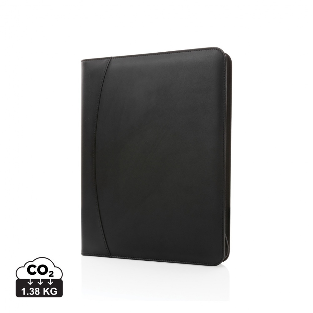 Logo trade corporate gifts picture of: RCS rPU deluxe tech portfolio with zipper