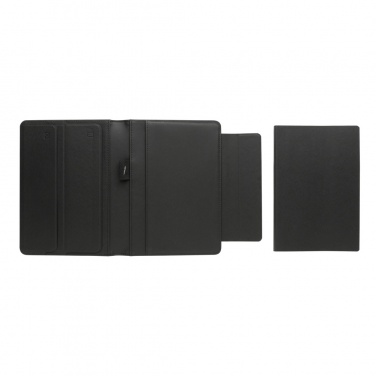 Logo trade promotional giveaway photo of: Swiss Peak Heritage RCS rPU A5 stone paper portfolio