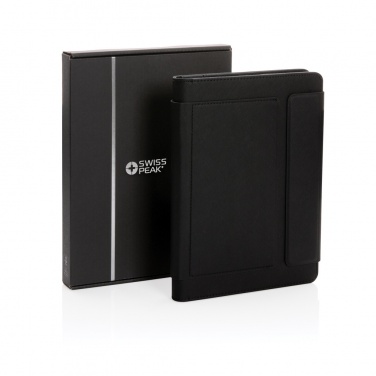 Logotrade promotional merchandise photo of: Swiss Peak Heritage RCS rPU A5 stone paper portfolio
