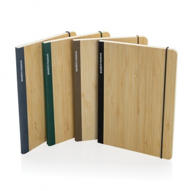 Logo trade corporate gifts picture of: Scribe bamboo A5 Notebook