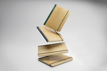 Logo trade corporate gifts picture of: Scribe bamboo A5 Notebook