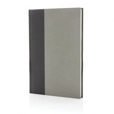 Logotrade promotional gift picture of: Words GRS certified RPET & Kraft A5 notebook