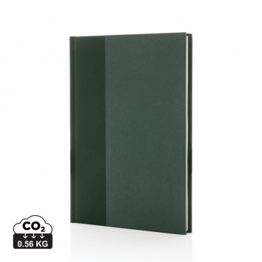 Logotrade corporate gift picture of: Words GRS certified RPET & Kraft A5 notebook