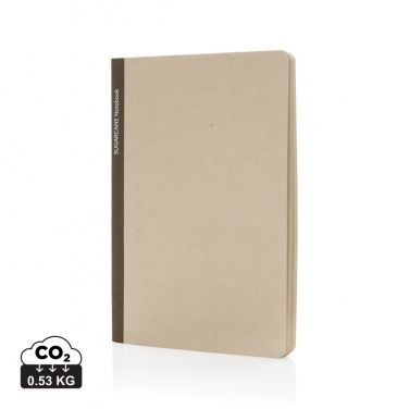Logotrade promotional product picture of: Stylo Sugarcane paper A5 Notebook