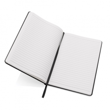 Logotrade promotional item picture of: Craftstone A5 recycled kraft and stonepaper notebook