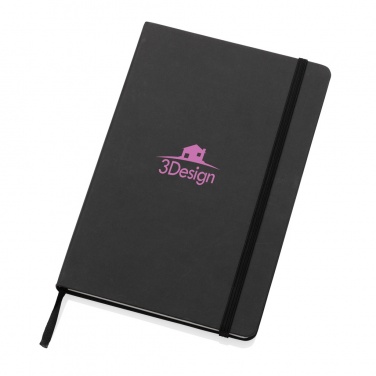 Logo trade promotional items picture of: Craftstone A5 recycled kraft and stonepaper notebook