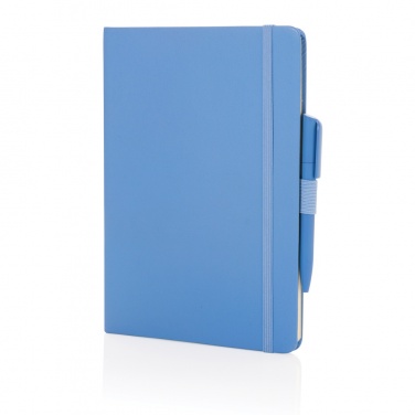 Logotrade corporate gift image of: Sam A5 RCS certified bonded leather classic notebook