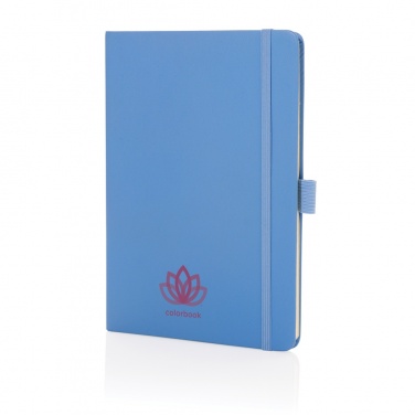 Logotrade promotional gift picture of: Sam A5 RCS certified bonded leather classic notebook