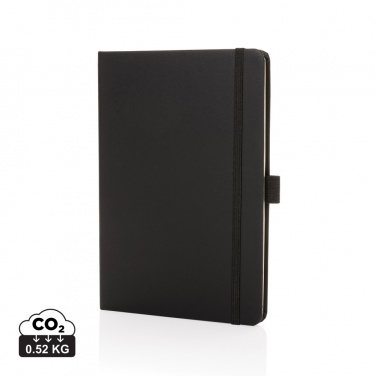 Logotrade corporate gift image of: Sam A5 RCS certified bonded leather classic notebook