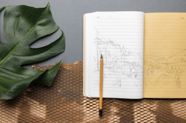 Logotrade promotional giveaway image of: Elowen A5 tree free notebook