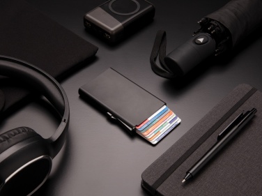 Logo trade corporate gifts picture of: Standard aluminium RFID cardholder