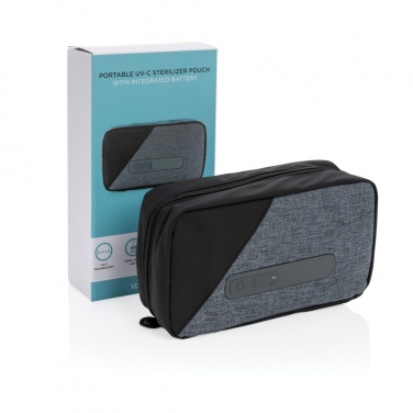 Logo trade promotional product photo of: Portable UV-C steriliser pouch with integrated battery