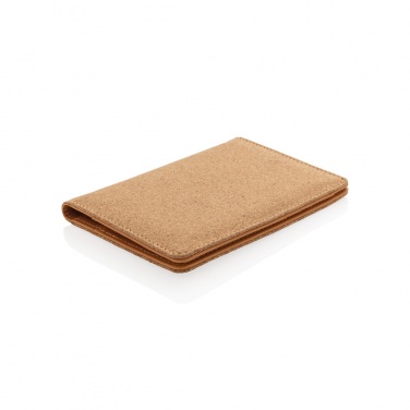 Logo trade advertising products picture of: Cork secure RFID passport cover