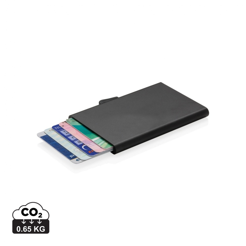 Logo trade promotional giveaway photo of: C-Secure aluminium RFID card holder